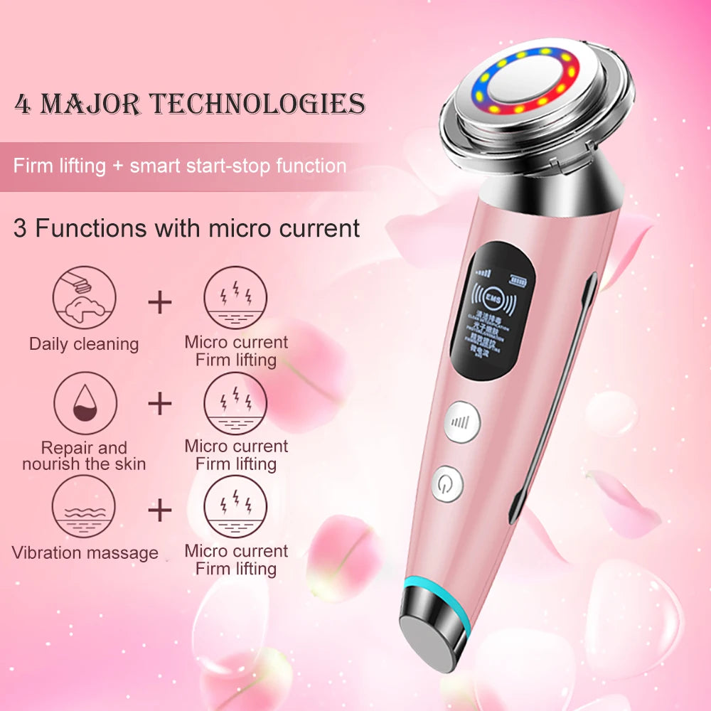 Skincare Lifting Face Eye Massagers Devices Lift Skin Care Tightening Facial Cleaning Massage Beauty Tools Machine Home-Applianc